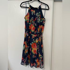 Joie floral high neck dress